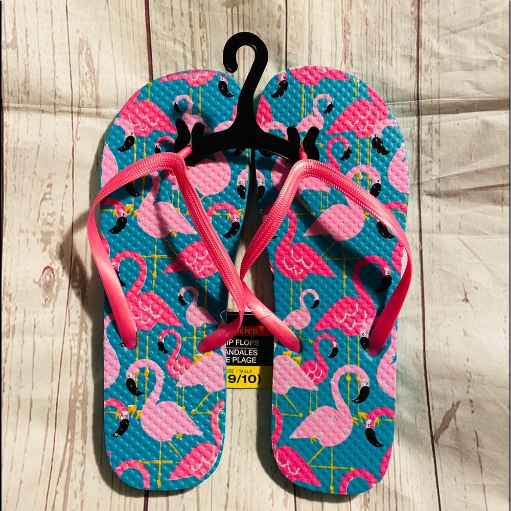 Flamingo Flip Flops